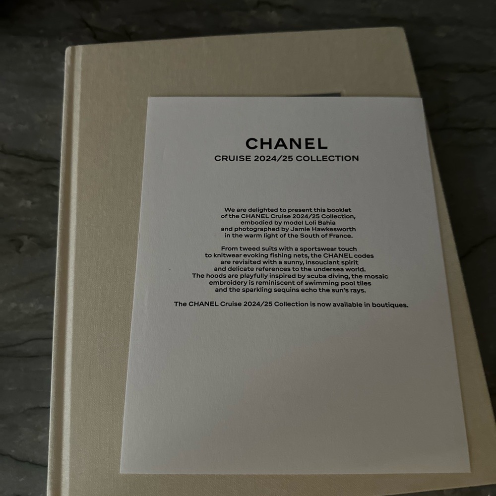 Chanel Cruise 2024/25 Collection Book